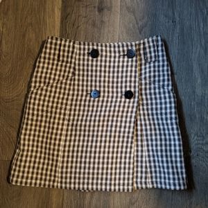 Plaid skirt